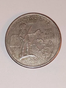 2000  Massachusetts State Quarter  - Picture 1 of 4