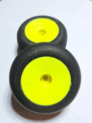 Neumáticos vintage RC Team Losi XXXT MF2 Matt Francis 2 ruedas delanteras Foto 1 de 4