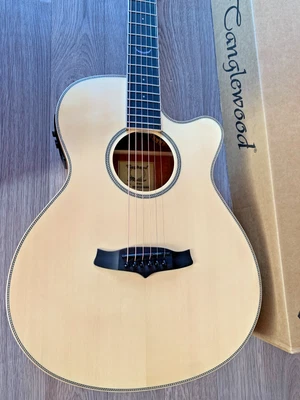 NEW Premier Guitar, High End Tanglewood Electro Acoustic Super Folk,Model TP4CE, - Image 1 of 4