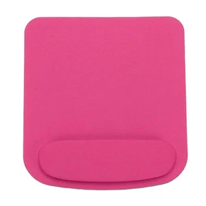 Ergonomic Mouse Pads, Gel Mouse Pad with Wrist Rest Support, Rose Red - Bild 1 von 7