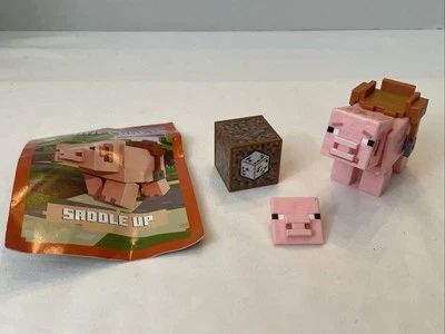 Minecraft Comic Maker Pig Action Figure - Comic Book 2 - Saddle Up 2019 - Image 1 of 4