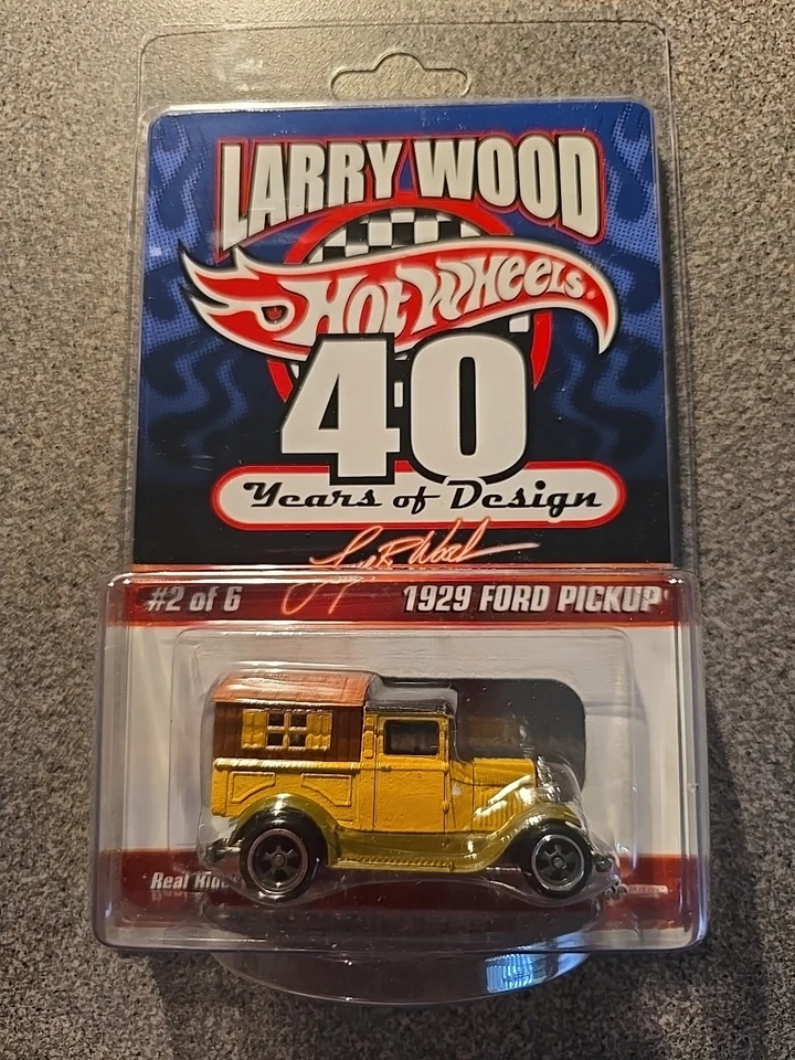 Hot Wheels Larry Wood 40 Years Of Design 1929 Ford Pickup 2/6 - Image 1 of 3