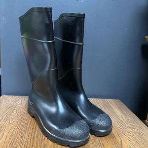 Servus Herren 8 Gummistiefel PVC Arbeit Hausarbeit Stiefel weiche Spitze nie getragen - Bild 1 von 9