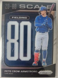 Prizm Pete Crow-Armstrong 2023 #SC5 escala 20-80 TS1 Chicago Cubs - Imagen 1 de 2