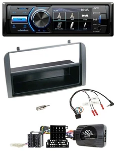 JVC Bluetooth Lenkrad USB DAB Autoradio für Alfa 147 GT 07-10 anthrazit Ablage - Bild 1 von 11
