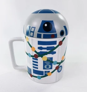 R2D2 Kaffeebecher 12 Unzen mit Weihnachtsbeleuchtung Nikolausplatz - Bild 1 von 12