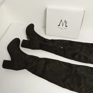 Cink-Me Knee High Boots UK Size 6 Womens Black -WRDC - Picture 1 of 3