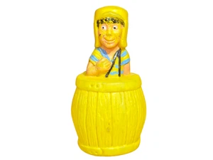 VINTAGE BOOTLEG TOYS MEXIKANISCHER CHAVO DEL OCHO MUNDGEBLASENE KUNSTSTOFFFIGUR - Bild 1 von 4