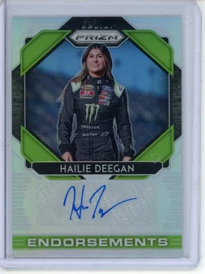 2020 Panini Prizm Hailie Deegan Endorsements Prizm Auto #E-HD - Image 1 of 2