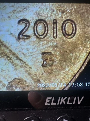 2010 Lincoln Shield Penny Errors No Mint Mark, (AU) - Image 1 of 4
