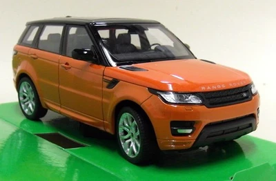 Nex 1/24-27 Range Rover Sport Chilli Orange Diecast Model Car - Image 1 of 4
