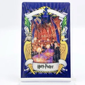 Harry Potter Frog Chocolate Lenticular Card  "The Great Hall" 2001 Japan Rare c - Picture 1 of 10
