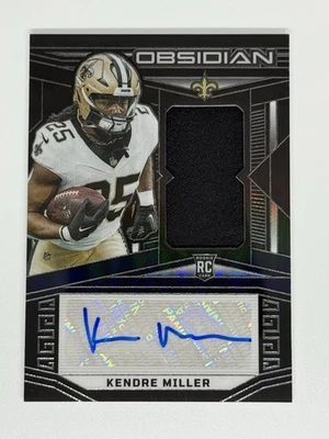 2023 Obsidian Kendre Miller Rookie Patch Auto RPA /199 #208 Saints - Image 1 of 2