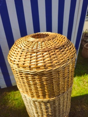 Wicker Gas Cylinder Cover – Handmade Willow Protector - Image 1 of 4