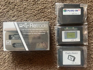 Nuevo Paquete de 2 Retrode para SNES Genesis con adaptadores Gameboy y Sega para Nintendo 64 N64 - Imagen 1 de 5