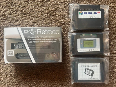 New Retrode 2 Bundle for SNES Genesis w/ Nintendo 64 N64 Gameboy & Sega adapters - Image 1 of 4