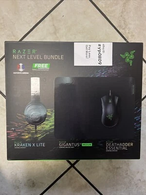 🔥Razer Next Level Bundle (BRAND NEW) with Gaming Headphone + Mouse + Mouse Pad - Image 1 of 4