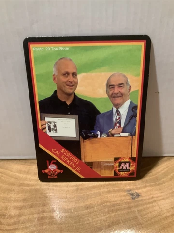 Cal Ripken Jr  Baltimore Orioles Rochester Red Wings Magnet MLB Baseball #2 Cover