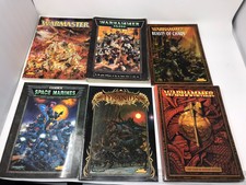 Warhammer Fantasy Battle Lot of 6 Books, codex's and rulebooks Games Workshop