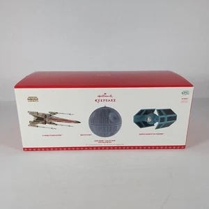 Star Wars Collection Hallmark Keepsake Storytellers Jedi Master Ornament Set NIB - Picture 1 of 10