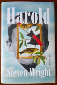 2024 Hardcover Book with Dust Jacket HAROLD - STEVEN WRIGHT Like New/Like New DJ - Picture 1 of 1