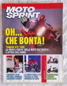 MOTOSPRINT 4/1993 YAMAHA GTS 1000 HONDA DIO SR ELABORAZIONI - Imagen 1 de 7