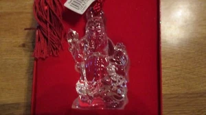 MARQUIS WATERFORD CRYSTAL "SANTA CLAUS "3rd in series ORNAMENT - Picture 1 of 3