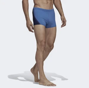 Pantalones cortos de baño boxer Adidas Fit Parley Infinitex para hombre Infintex azul marino DP7532 - Imagen 1 de 8