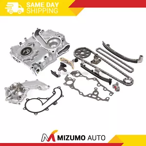 Timing Chain Kit Cover Water Oil Pump 3RZFE Fit 94-04 Toyota Tacoma 2.7 - Picture 1 of 10