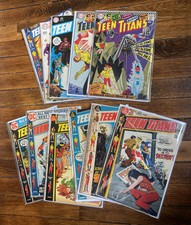Lot of 11 DC TEEN TITANS # 8 9 16 25 31 36 37 38 39 40 41 Silver Age 1967-76