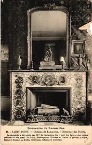Cartolina vintage senza posta SAINT POINT CHATEAU DE LARTINE - Foto 1 di 2