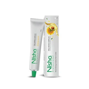 Nisha Professional Permanent Hair Colour Red Mahogany Brown 4.65, 60gm | Creme H - Picture 1 of 5