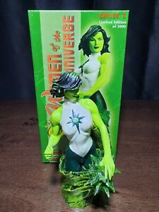 DC Direct Women of The DC Universe JADE Mini Bust Limited 2388/3000 FREE SHIPPIN