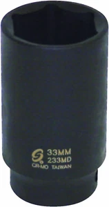 Sunex Tools 233MD 1/2-Inch Drive 33mm Deep Impact Socket, Forged from Chrome Mol - Picture 1 of 6