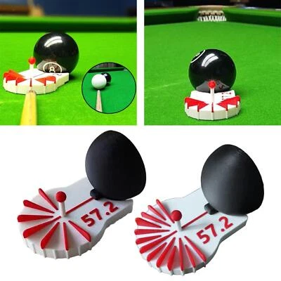 Billiard Aiming Trainer Training Aid for Pool Practicing Learning Traveling - Bild 1 von 2