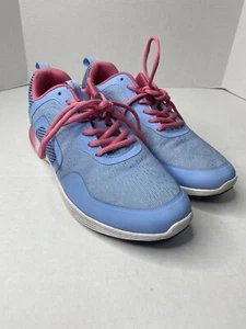 Vionic Women's Agile Jojo Ombre Blue Lace Up Athletic Sneakers Shoes size 9.5 - Picture 1 of 9
