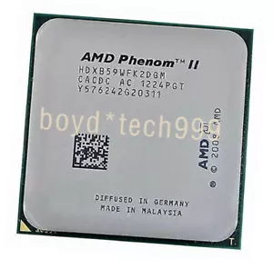 AMD Phenom II X2 B59 HDXB59WFK2DGM 3.4GHz Socket AM3 Dual-Core Processor - Picture 1 of 4