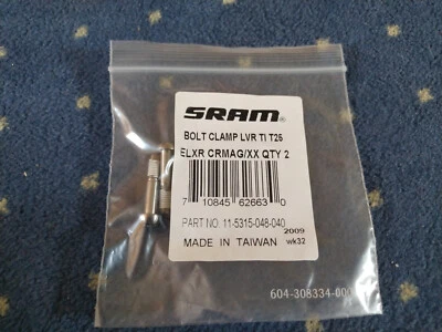 Avid Elixir CR Mag / X.0 / XX morsetto leva bulloni Ti 11.5315.048.040 - Immagine 1 di 4