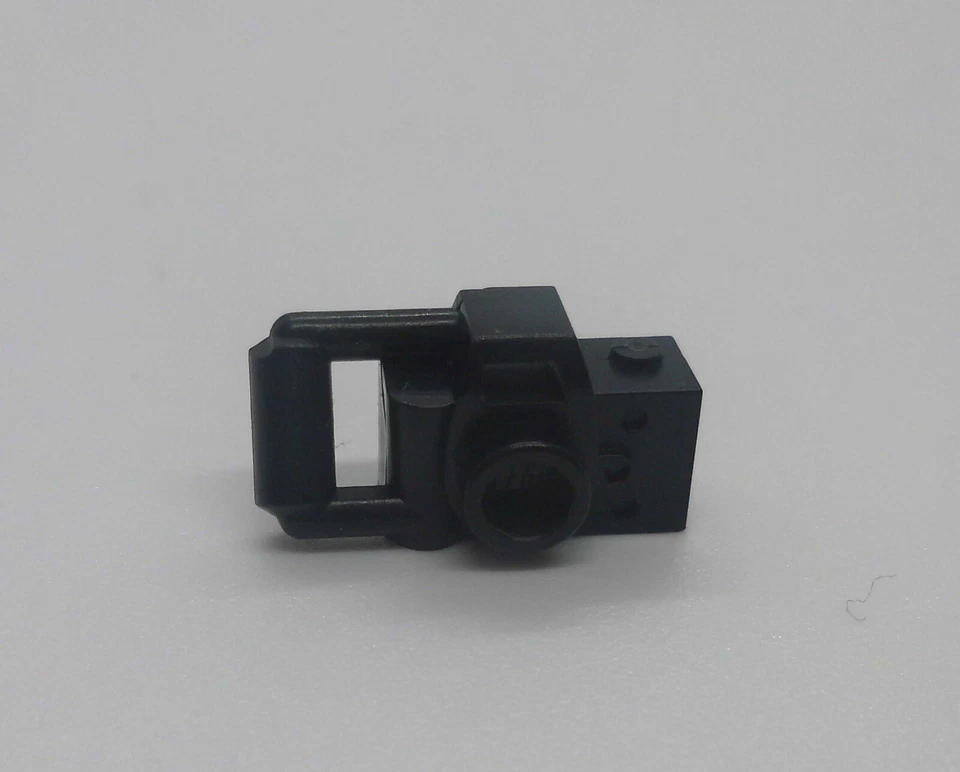 Lego 2 Kameras schwarz (Fotoapparat Camera Zubehör Kleinteile Stadt Figuren) Neu - Bild 1 von 1