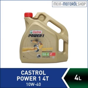 Castrol Power 1 4T 10W-40 API SN JASO MA-2 4 Liter - Bild 1 von 6