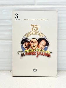 The Three Stooges 75th Anniversary Collector's Edition 3 DVDS Set - Picture 1 of 11