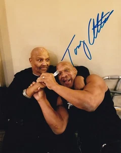 Tony Atlas signiert 8x10 Pro Wrestling Foto WWF WWE Abdullah The Butcher Legend - Bild 1 von 4