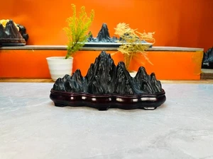 China Natural Mountain stone Bonsai Suiseki lingbi stone white灵璧石 321013 - Picture 1 of 5