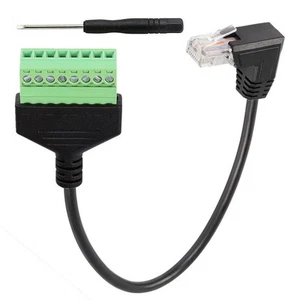 Adaptateur câble réseau conception installation compacte plusieurs options de pliage - Photo 1/24
