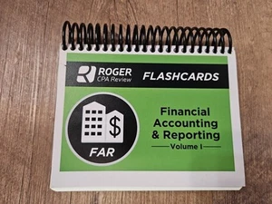 RODGER CPA FLASHCARDS Financial Accounting & Reporting Volume 1 FAR - Picture 1 of 3