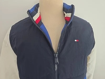 TOMMY HILFIGER ULTRA LOFT NUEVO HOMBRE CREMALLERA COMPLETA PLUMÓN CHAQUETA ALTERNATIVA TALLA M Foto 1 de 4