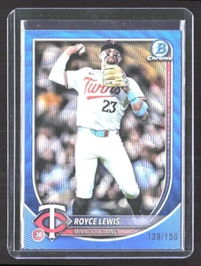 Bowman Chrome #97 Royce Lewis Blue Wave #/150 2025 - Imagen 1 de 2