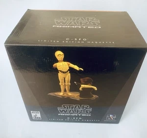 GENTLE GIANT STAR WARS ANIMATED MARQUETTE C-3PO, Jawa #4065 Excellent Condition - Picture 1 of 6