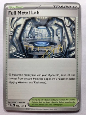 Full Metal Lab 148/162 TEF SV05: Temporal Forces Uncommon Normal NM Pokemon Tcg - Image 1 of 2