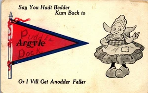Argyle, Wisconsin Postcard (1913) Greetings From.. - Picture 1 of 2